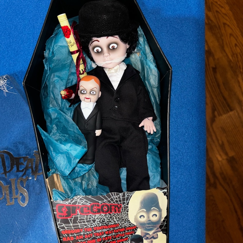 Vintage Mezco Living Dead Dolls Gregory Doll New Sealed 2005